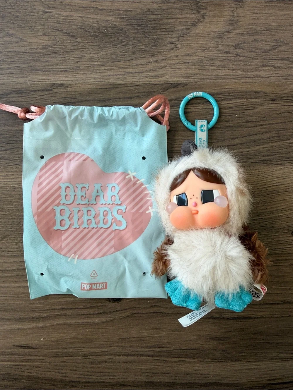 NWT Dear Birds Series - Plush Pendant (Shall We Dance)
